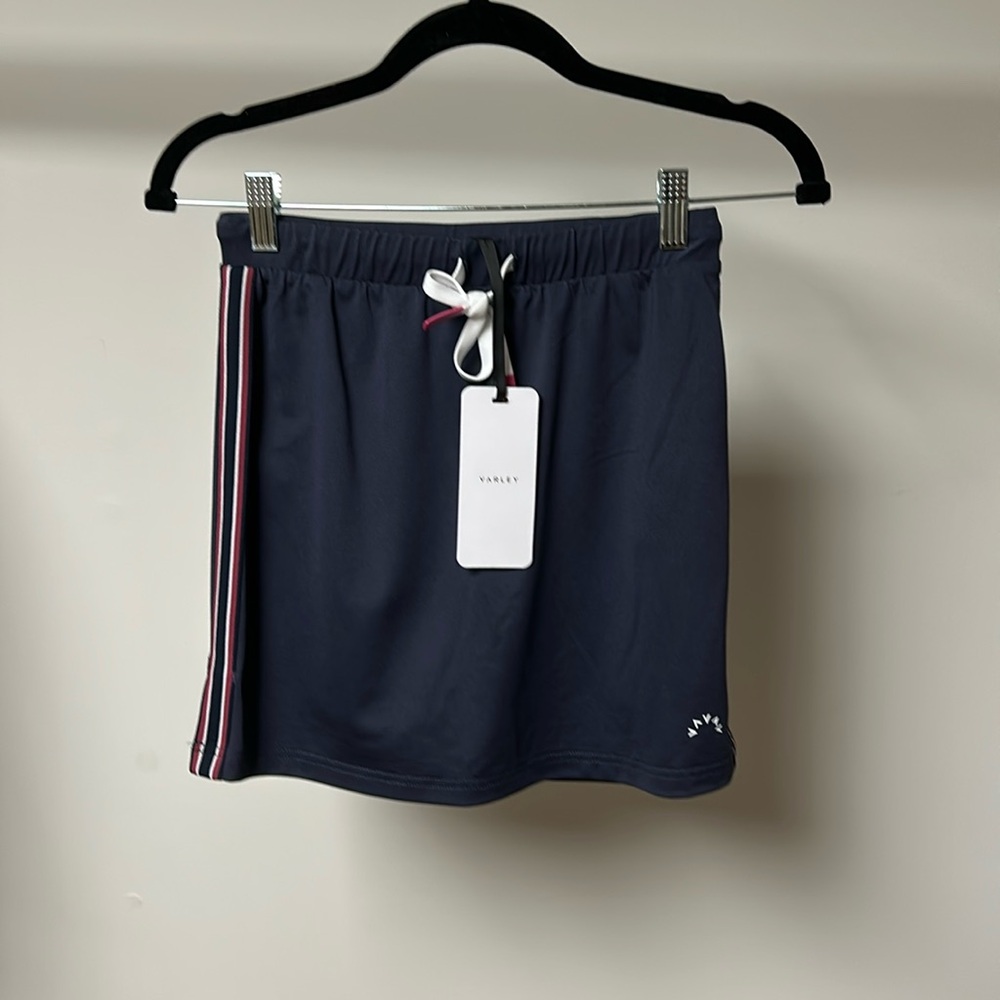 Varley Patrick mid rise skort 14” blue nights